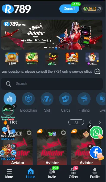 r789 game app interface
