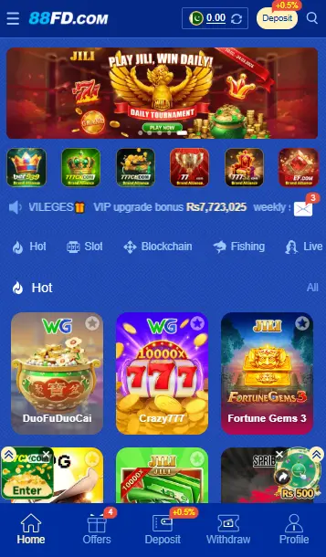 88fd game app interface earn money