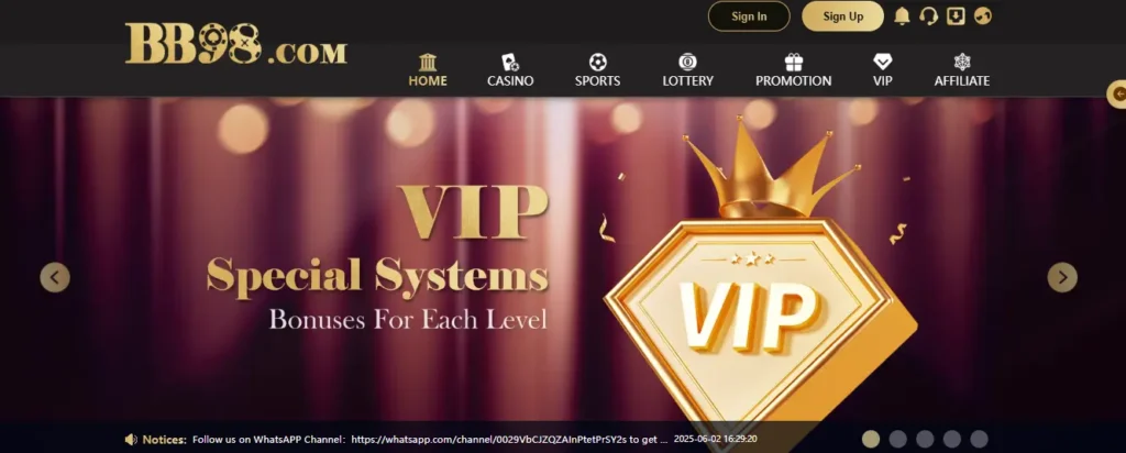 bb98 game app interface 